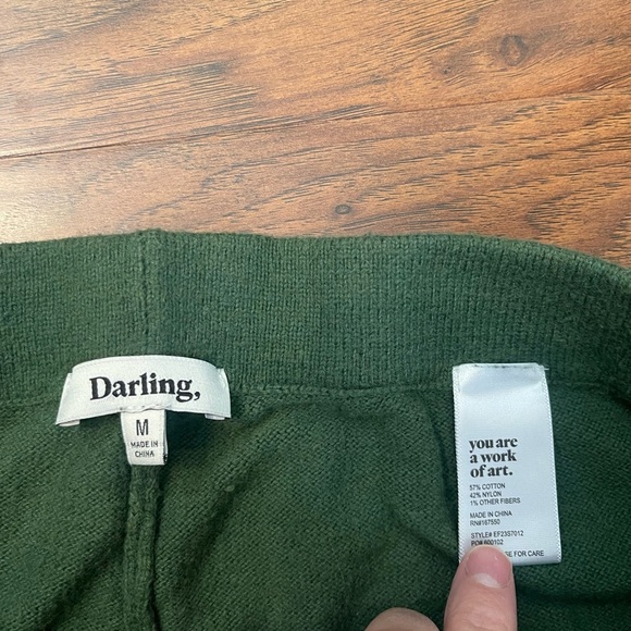Darling Society Sweater Pants Size M - Picture 2 of 3